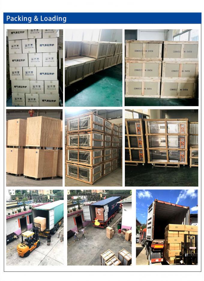 Professionele ontwerp- en technisch team voor gepersonaliseerde commerciële bakoven 6