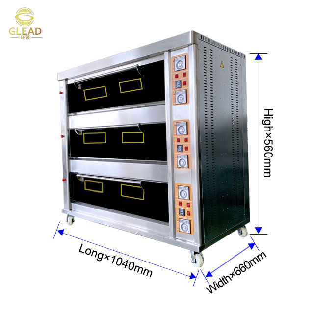 Bak moeiteloos met duurzame commerciële bakoven voor bakkers 0