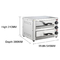 Keuken Combi Pizza Outdoor Elektrische Tunnel Oven Voor Thuis Brood Bakkerij Micro Headlinght Fornuis