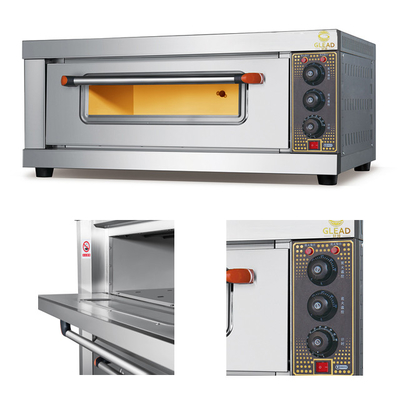 Combinatie Gas Elektrisch Kalkoen Fornuis Met Verwarming Bakmachine Bakkerij Brood Pizza Oven