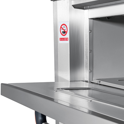 Combinatie Gas Elektrisch Kalkoen Fornuis Met Verwarming Bakmachine Bakkerij Brood Pizza Oven