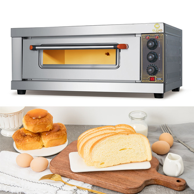 Combinatie Gas Elektrisch Kalkoen Fornuis Met Verwarming Bakmachine Bakkerij Brood Pizza Oven