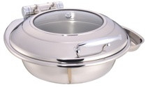 Hygiëne Commerciële kookapparatuur 6L Ronde chafers W/O Frame