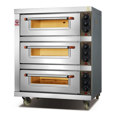 Elektrische pizzabakoven met grote capaciteit met veiligheidsbescherming