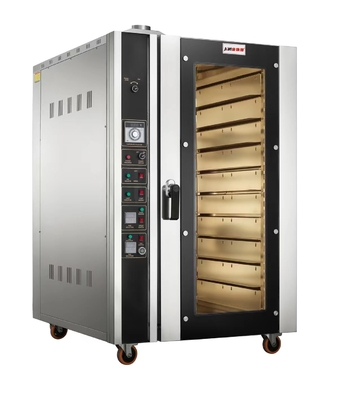 Roestvrij staal Commerciële bakoven Convectieoven 10 bakken Elektriciteit Productiviteit LPG/natuurgas