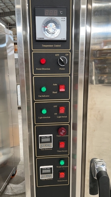 Roestvrij staal Commerciële bakoven Convectieoven 10 bakken Elektriciteit Productiviteit LPG/natuurgas