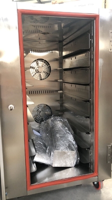 Vlekkeloos staal Commerciële bakoven Convectieoven 8 bakken Elektriciteit/gas Productiviteit LPG/natuurgas