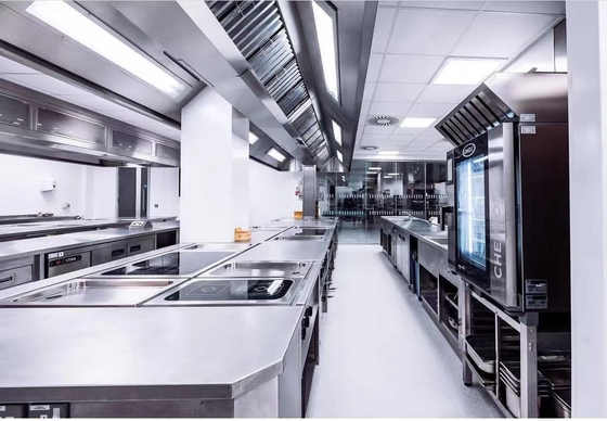 Kookapparatuur voor gasrestaurants uit roestvrij staal GL-RS-4G 192 kg Gewicht 3,95/5,66Kg/h Verbruik