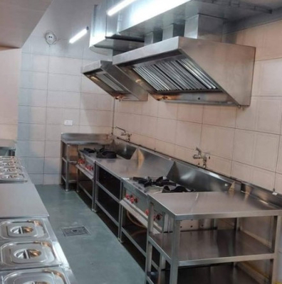 Kookapparatuur voor gasrestaurants uit roestvrij staal GL-RS-4G 192 kg Gewicht 3,95/5,66Kg/h Verbruik