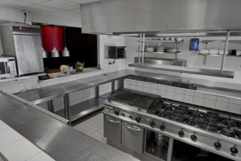 Gasapparatuur voor het koken in restaurants van roestvrij staal GL-RS-4G NG/LPG 3.95/5.66Kg/h