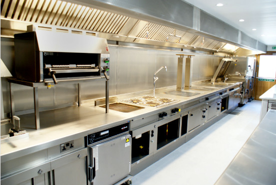 Gasapparatuur voor het koken in restaurants van roestvrij staal GL-RS-4G NG/LPG 3.95/5.66Kg/h