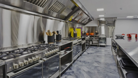 Gasapparatuur voor het koken in restaurants van roestvrij staal GL-RS-4G NG/LPG 3.95/5.66Kg/h