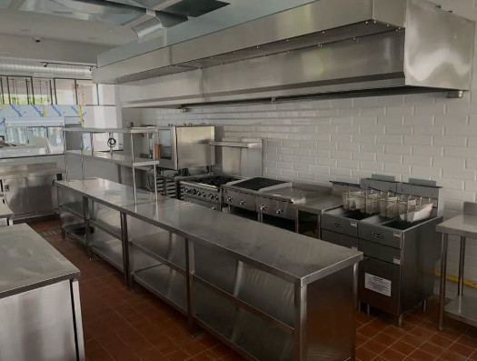 Gasapparatuur voor het koken in restaurants van roestvrij staal GL-RS-4G NG/LPG 3.95/5.66Kg/h