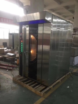 Productiviteit JYMX-64Q Elektrische/gas/diesel roterende oven bakapparatuur voor pizza/brood