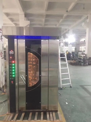 Productiviteit JYMX-64Q Elektrische/gas/diesel roterende oven bakapparatuur voor pizza/brood