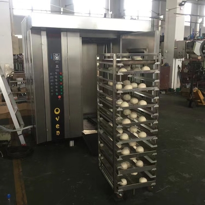 Vermogen Elektrische roterende oven Bakkerijapparatuur met convectieverwarming