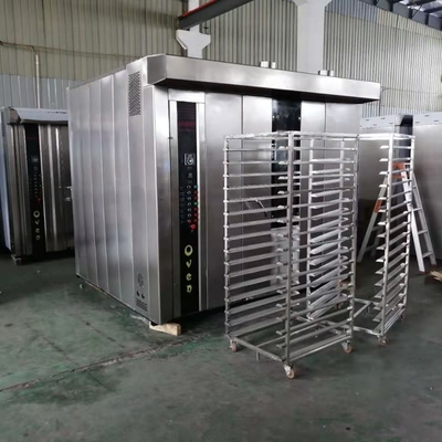 Edelstaal pizza/broodbakapparatuur 4,5 kW Elektrische/gas/diesel commerciële oven JYMX-64Q