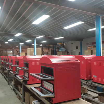 Roestvrij staal pizza broodoven ZH-2M-H Productiviteit Commerciële bakapparatuur