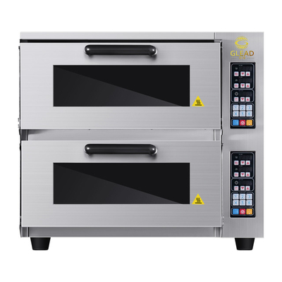 Elektrische pizza/broodbakmachine Productiviteit 5kw Commerciële oven ~ 220-240V 50HZ