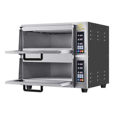 Elektrische pizza/broodbakmachine Productiviteit 5kw Commerciële oven ~ 220-240V 50HZ