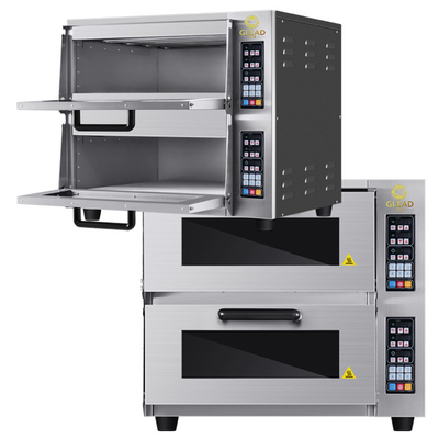 Commerciële bakapparatuur Commerciële bakoven Productiviteit Geverfde elektrische oven voor bakkerijen