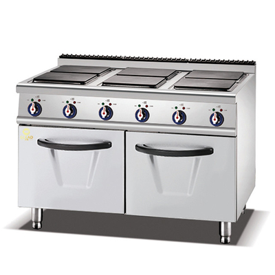 GL-TT-6 Elektrische commerciële keuken- en kookapparatuur van roestvrij staal