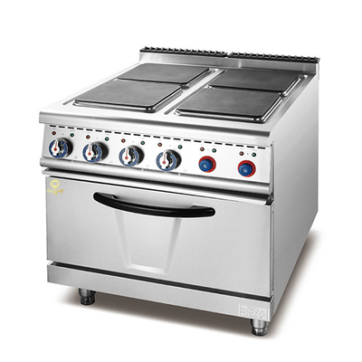 Commerciële kookapparatuur voor elektrische restaurants van roestvrij staal 21 kW