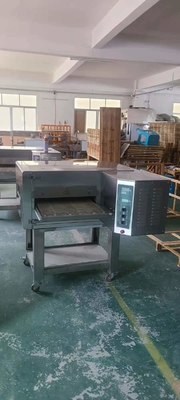 Marmerbasis Gas Commerciële bakapparatuur 3N-380V/50Hz Transportoven 0-400.C Temperatuur