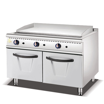 Zware roestvrij staal gas kookapparatuur 1.29/1.92Kg/h R13/4