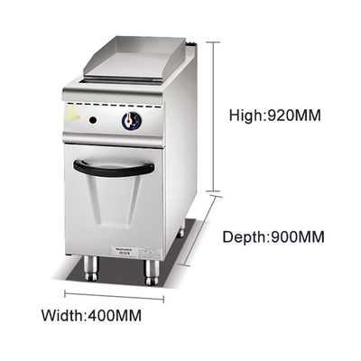Commerciële roestvrijstalen gasreeks 18 branders LPG/NG GL-RG-1200 model