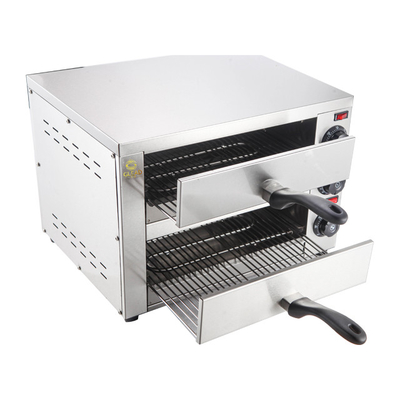 Elektrische 16 inch pizzaoven 2460W Bakapparatuur 220V Commercieel model