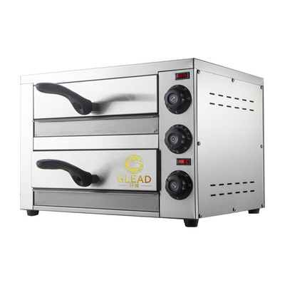 Elektrische 16 inch pizzaoven 2460W Bakapparatuur 220V Commercieel model