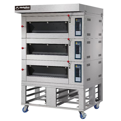 Vermogen Elektrische bakapparatuur 6-bak Commerciële oven 20,7kw Kracht 380V 50HZ