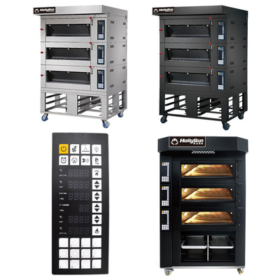 Vermogen Elektrische bakapparatuur 6-bak Commerciële oven 20,7kw Kracht 380V 50HZ