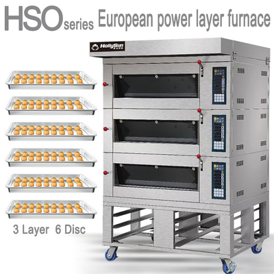 Efficiëntie Elektrische pizzabakoven 20,7kw 380V Commerciële keukenapparatuur