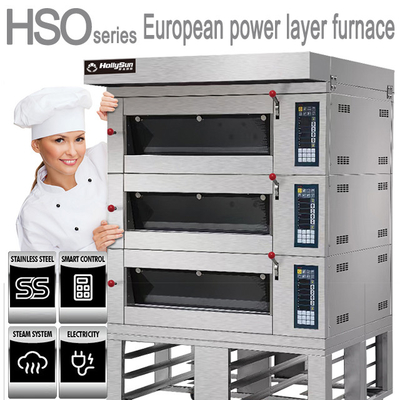 Efficiëntie Elektrische pizzabakoven 20,7kw 380V Commerciële keukenapparatuur
