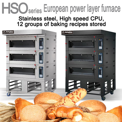 Efficiëntie Elektrische pizzabakoven 20,7kw 380V Commerciële keukenapparatuur