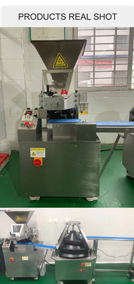 Efficiëntie Continuous Dough Dividing Machine voor overzeese service installatie