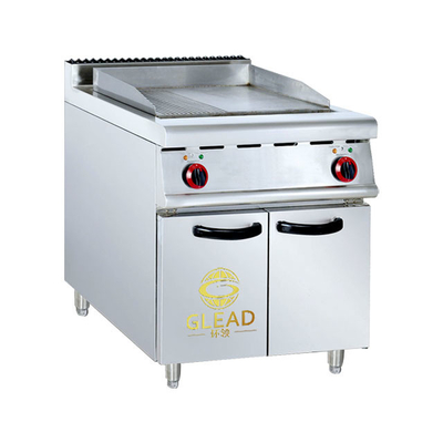 12.5kw Elektrische restaurant kookapparatuur 220V-380V/50hz-60hz Spanning 214kg Gewicht