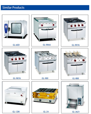 Keukenapparatuur voor fastfood 800×900×850 70 voor commerciële keukens