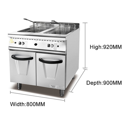 Keukenapparatuur voor snel eten van roestvrij staal 800×900×850 70 voor professionele keukens