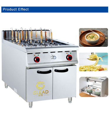 Gasrestaurant kookapparatuur met roestvrij staal en tankgrootte 340x550x270/30x2L