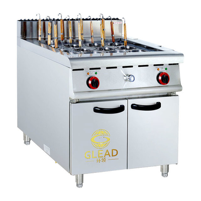 Gasrestaurant kookapparatuur met roestvrij staal en tankgrootte 340x550x270/30x2L