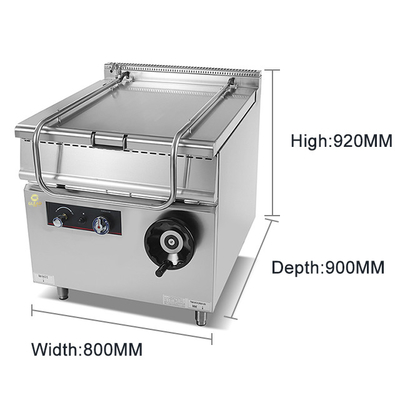 800×900×850 70 Commerciële keuken- en kookapparatuur met LPG/NG-voeding 24