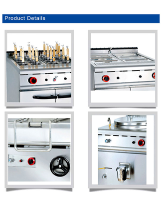 Gaskookapparatuur voor gasverbruik LPG/NG 1,58/2,28Kg/h
