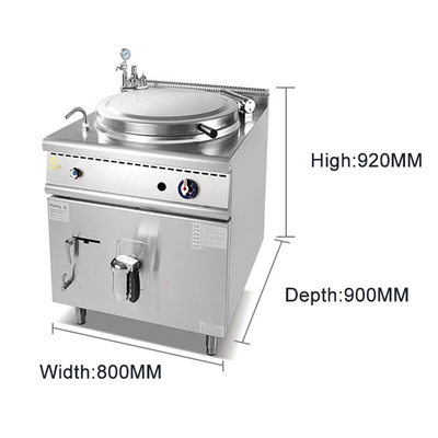 Gasrestaurant kookapparatuur GL-RO Met gasverbruik LPG/NG 1,78/2,6Kg/h