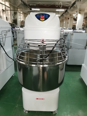 Capaciteit 80L Spiral Mixer 17,8 Rpm Tank Speed Kookapparatuur Fast Food Keukenapparatuur
