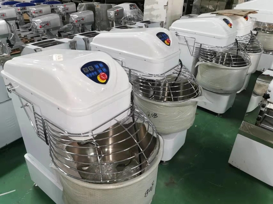 Capaciteit 80L Spiral Mixer 17,8 Rpm Tank Speed Kookapparatuur Fast Food Keukenapparatuur