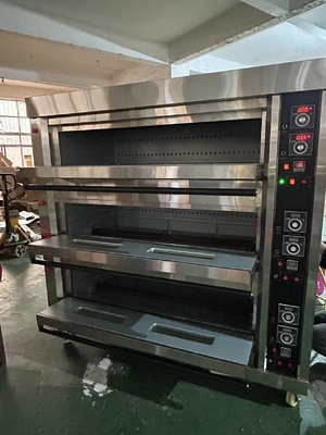 Gasdekoven met laag energieverbruik voor bakkerijbrood 220V50HZ Spanning 0.3KW Vermogen