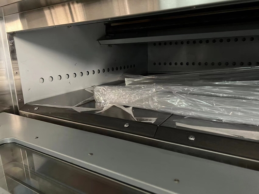 16 trays capaciteit gas aangedreven bakkerij dek oven 220V50HZ 0.3KW vermogen